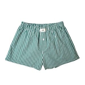Oddli Boxers Green Check Size M